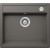 Chiuveta Granit Schock Mono N-100 Silverstone Cristadur 570 x 510 mm cu Sifon Automat