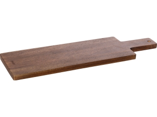 Tava de servire ERNST, 49x19.5x1.5 cm, lemn, maro inchis