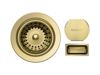 Parti vizibile Schock pt chiuveta cu kit de scurgere automat KIRN100-N100L-N100XL SIGN100XL White Gold