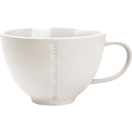 Ceasca ceai 50cl ERNST, d12.3 h7.8 cm, ceramica, alb