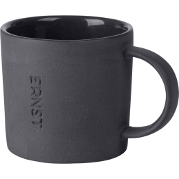 Ceasca espresso ERNST, d6 h6 cm, ceramica, gri inchis