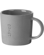 Ceasca espresso ERNST, d6 h6 cm, ceramica, gri