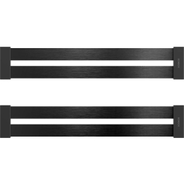 Set suport scurgator Schock inox negru 450 x 80 x 12 mm