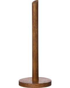 Suport pentru prosoape de hartie ERNST, d13.5 h34 cm, lemn mango, maro inchis
